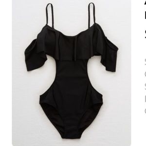 Aerie cold shoulder swim